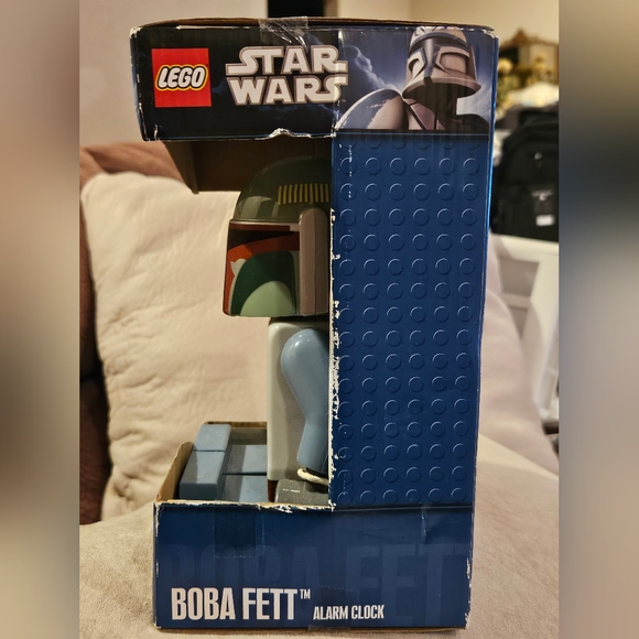 RARE FIND - NIB VINTAGE 2011 LEGO STAR WARS BOBA FETT ALARM CLOCK - Picture 5 of 6